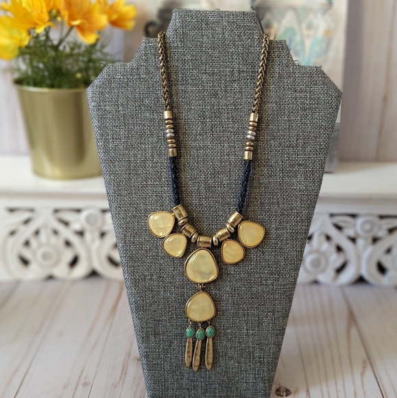 Lucky Brand Statement Necklace - Picture 1 of 6